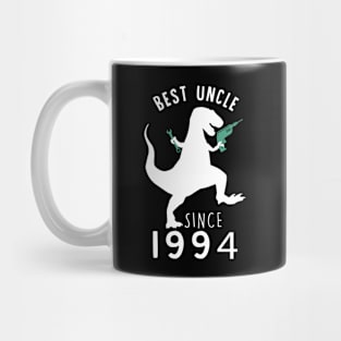 Best Uncle 1994 T-Shirt UncleSaurus Since 1994 Dad Gift Mug